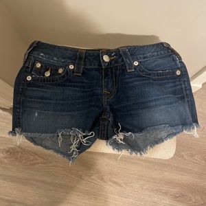 True Religion Jean Denim Shorts, Size 29